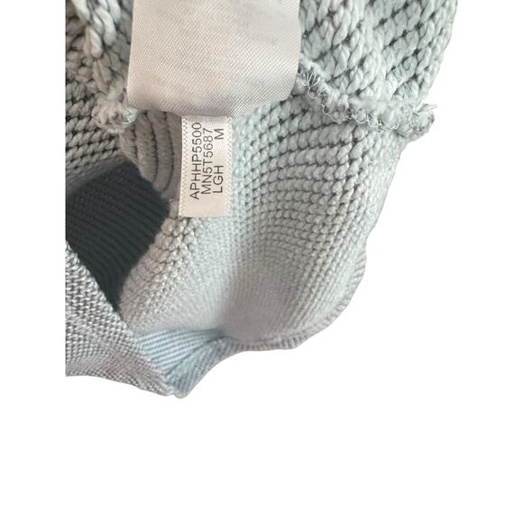 Marc New York Performance Short Sleeve Knit Hoodie  M | Light blue Pullover m - Picture 3 of 8